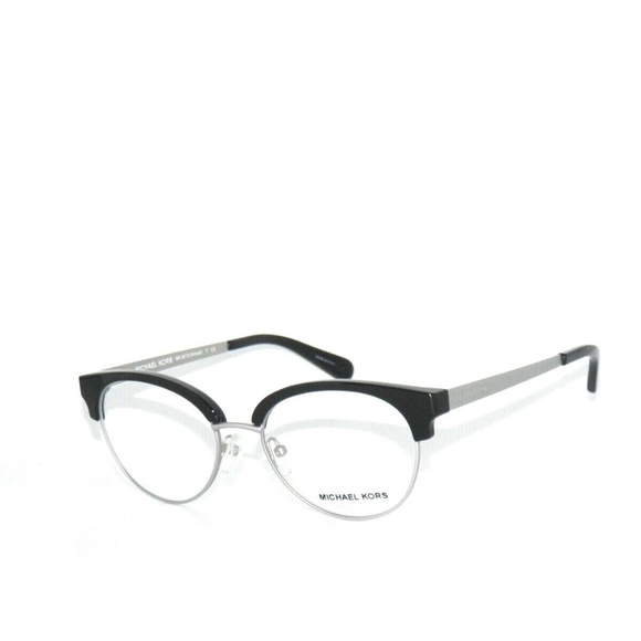Michael Kors MK3013 Anouk 1142 52 Black Silver Iridescent Eyeglasses 3013 - Picture 1 of 4